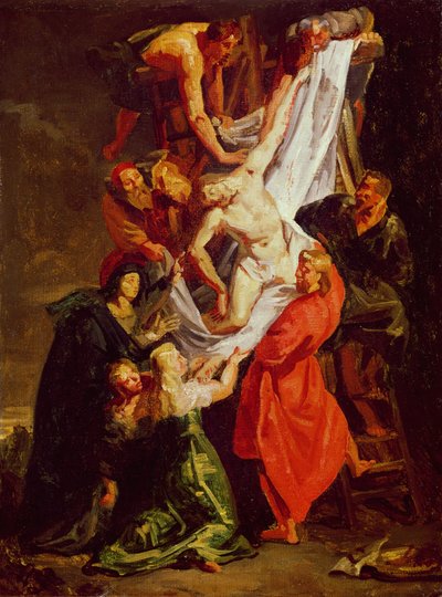 Die Kreuzabnahme von Ferdinand Victor Eugene Delacroix